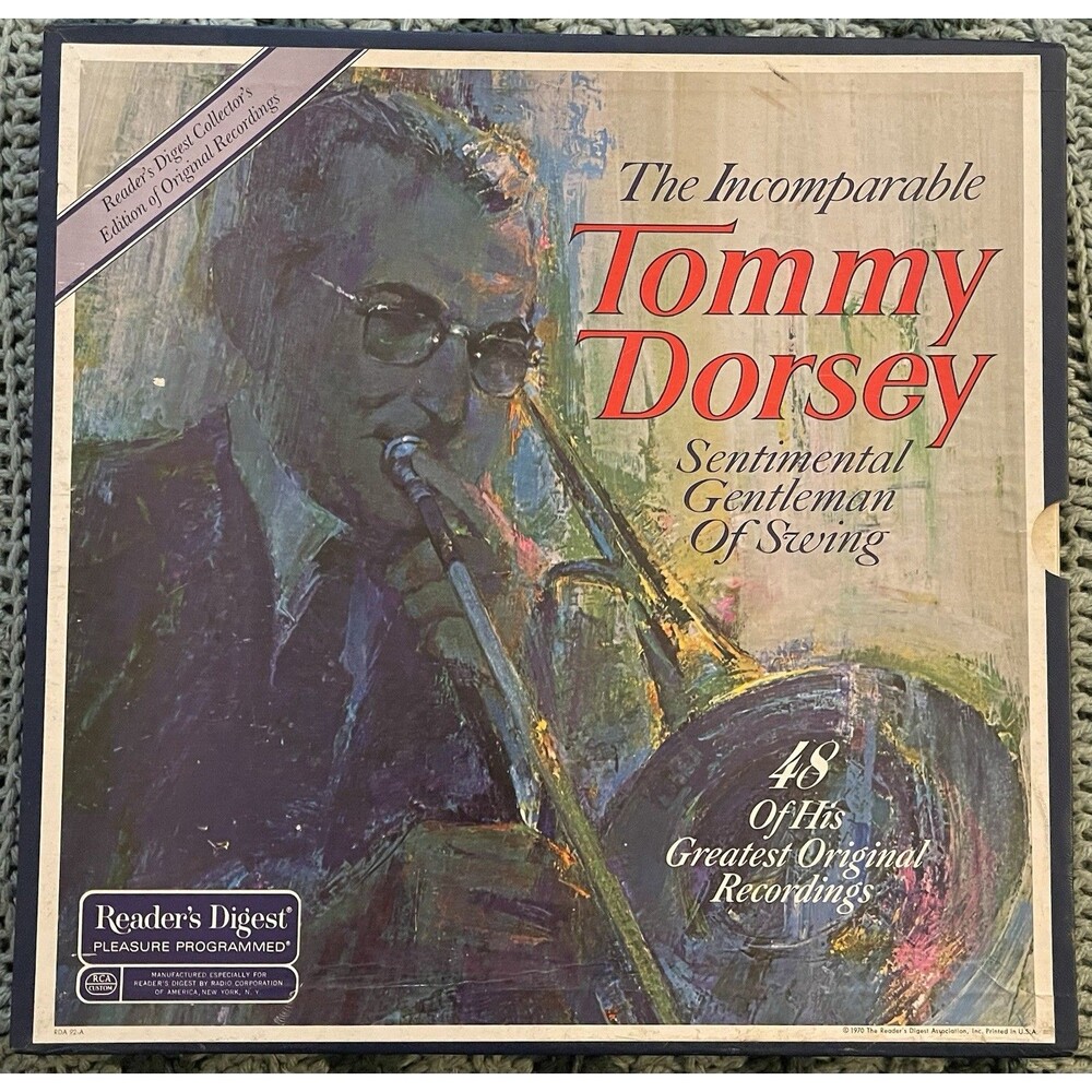 The Incomparable Tommy Dorsey • LP Vinyl • 4 Record Box • Near Mint